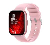 Smartwatch 2.04'' AMOLED Screen 100 Sports Modes 7 Day Battery Life Support Always On Display Smart Watch Men Women (Pink)