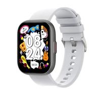 Smartwatch 2.04'' AMOLED Screen 100 Sports Modes 7 Day Battery Life Support Always On Display Smart Watch Men Women (White)