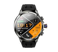 Smartwatch Phone with 1.95-Inch Round Screen, 190° Rotating Camera, Detachable Strap, Multi-Sport Mode Recognition, Compatible with Various Apps