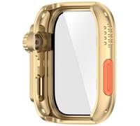 Smartwatch Shell PC Glass Antidust Case Guard For Watch Fit 4 Screen Protector Frame Shell Safe Quick To Attach & Detach PC Tempered Glass Case