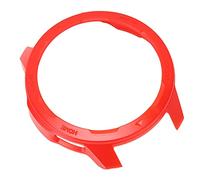 Smartwatch TPU Bumper Case, Scratch Resistant, Compatible with Mi Watch Color 2 and Mi Watch S1 Active, Precise Cutouts, Multiple Applicable Scenarios, Long Service Life (Red)