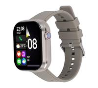 Smartwatch with Bluetooth Earbuds Stylish 2 in 1 Sports Watch Perfect for Daily Activities 2.02inch HD Touch Screen (Steel Color)