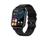 Smartwatch with Call Receive/Dial 1.83'' HD Full Touchscreen Fitness Tracker Step Calorie Counter Blood Pressure Heart Rate Monitor Sleep Monitoring for Android and iOS Phones (Black)