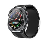 Smartwatch with ECG and Blood Pressure, 1.43 inch AMOLED, Bluetooth Calling, NFC, 5-10 Day Battery, compatible with HealthWear app Black
