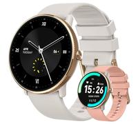 Smartwatch Women's Men's Fitness Watch: Waterproof Bluetooth Call Answer Digital Smart Watch Tracker Heart Rate Monitor Spo2 Sports Calorie Pedometer for Android iOS Phone