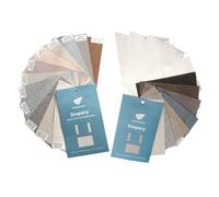 SmartWings Drapery Fabric Samples, for Custom Curtain Fabric Selection, Various Styles for Indoor Room, Multi Color