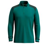 Smartwool - Active 1/4 Zip - Merino shirt size S, turquoise/green