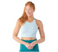 Smartwool Active Crop Bra L Compression Blue - Ultimate Support for Running and Training (EU)