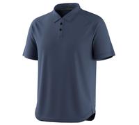 Smartwool - Active Mesh Polo - Merino shirt size M, blue