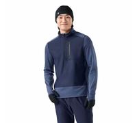 Smartwool Active Wind Half Zip Fleece Blue L Men