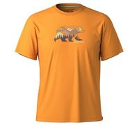 Smartwool - Bear View Graphic Tee - Merino shirt size L, orange