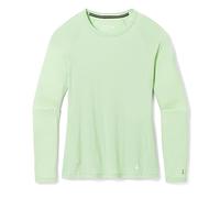 Smartwool Womens Classic All-season Merino Long Sleeve Base Layer Crew, Light Gray Heather, L EU
