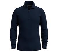 Smartwool - Classic Thermal Merino Base Layer 1/4 Zip Boxed - Merino base layer size XL, blue