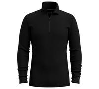 Smartwool - Classic Thermal Merino Base Layer 1/4 Zip Boxed - Merino base layer size XXL, black