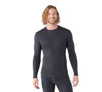 Smartwool Classic Thermal Merino Wool Base Layer, Men's Thermal Base Layer & Crew Neck Long Sleeve Sweater, Lightweight & Breathable Natural Merino Men's Clothing & Fashion - Black, XXL