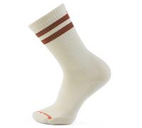 Smartwool Everyday Athletic Striped Crew Socks - Comfortable Running Socks for Men in White, Perfect for Active Lifestyles