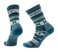 Smartwool - Everyday Cabin Games Crew Socks - Merino socks size L, blue