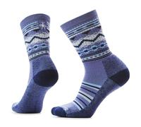 Smartwool Everyday Light Cushion Merino Wool Hudson Trail Crew Socks for Men and Women, Nightfall Blue, Large