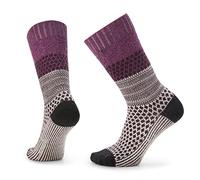 Smartwool Everyday Popcorn Cable Crew Sock - Women's, Meadow Mauve, Medium