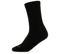 Smartwool Unisex Everyday Solid Rib Crew Socks, Black, L EU