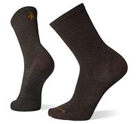 Smartwool Everyday Zero Cushion Merino Wool Anchor Line Crew Socks for Men and Women Chestnut, Small, Chestnut, S