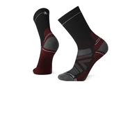 Smartwool Performance Hike Light Cushion Crew Socks Black Grey Red - M