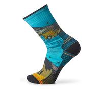 Smartwool Hike Light Cushion Great Excursion Print Crew Socks, Hike Light Cushion Great Excursion Print Crew Socks, SW0019871501003
