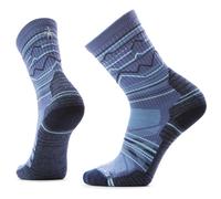 Smartwool - Hike Light Cushion Mountain Range Pattern Crew - Walking socks size 5-7,5, blue