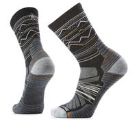 Smartwool - Hike Light Cushion Mountain Range Pattern Crew - Walking socks size 8-10,5, grey
