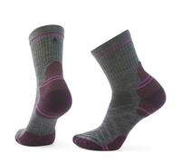 Smartwool Hike Targeted Cushion Mid Crew Socks Womens in Medium Gray