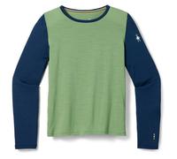 Smartwool - Kid's Classic Merino Blend Base Layer Crew Boxed - Merino base layer size XL, green