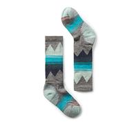 Smartwool Kids' Ski Light Cushion OTC Socks, MEDIUM GRAY, Large