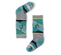 Smartwool - Kid's Winter FC Gondola Games OTC - Ski socks size 8-10,5K, turquoise