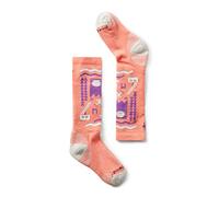 Smartwool Kids' Wintersport Ski Day Full Cushion Merino Wool Over The Calf Socks, Wild Salmon, L