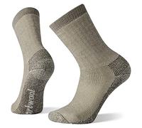 Smartwool Men’s Hike Classic Edition Extra Cushion Crew Socks - Merino Wool Socks for Hiking, Camping, Walking & Hunting - Made in USA - Taupe, M