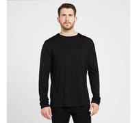 Smartwool Men's All Season Merino Long Sleeve Baselayer Top, Black XL