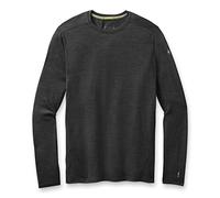 Smartwool Men's Classic All-Season Merino Base Layer Long Sleeve, Iron Heather, XXL