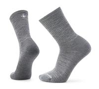 Smartwool Men's Everyday Solid Rib Crew Hiking Socks, Gris moyen,