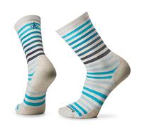Smartwool Men's Everyday Spruce Street Crew Socks, Galaxy Pattern, Turquoise, XL, 1 Pair