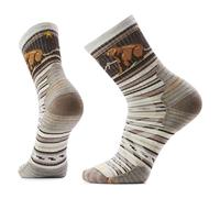 Smartwool Men's Hike Targeted Cushion Bear Stripe Mid Crew Socks