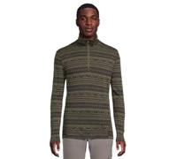 Smartwool Men's Standard Classic Thermal Merino Base Layer 1/4 Zip, Winter Moss Summit Soul