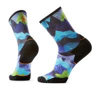 Smartwool Men's Trail Run Targeted Cushion Summit Sector Print Crew Socks
