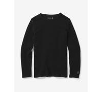 Smartwool Merino Base Long Sleeve Base Layer Top Black Girls - XS