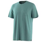 Smartwool - Merino Hemp Blend S/S Pocket Tee - Merino shirt size XXL, turquoise