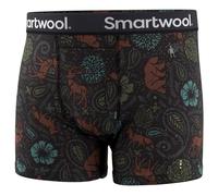 Smartwool - Merino Print Boxer Brief Boxed - Merino base layer size XL, black