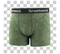 Smartwool - Merino Print Boxer Brief Boxed - Merino base layer size XL, olive
