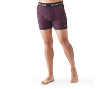 Smartwool Merino Print Boxer Brief: Twilight Blue Mountain : M Colour: