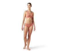 Smartwool Merino Sport Seamless Racerback Bra for Active Women - Light Mahogany