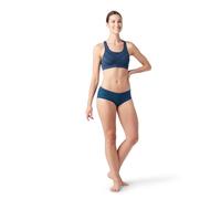 Smartwool Merino Sport Seamless Racerback Bra for Active Women - Twilight Blue