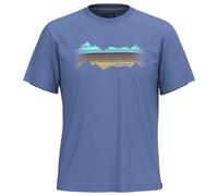 Smartwool - Mountain Horizon Graphic Tee - Merino shirt size XL, blue